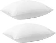 ULTECHNOVO Replacement Pillow Inserts 2 Pack Square Pillow Inserts for Living Room Sofa Bed