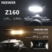 NEEWER Z160 Mini Camera Flash light GN14 6000±200K CCT Speedlite for DSLR Camera