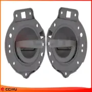 Inside Door Handles Front Driver Passenger Gray For JEEP COMMANDER 06-10 2pcs