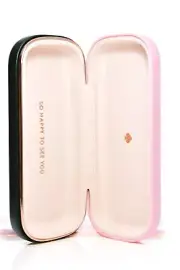 Kate Spade Hard Clamshell Eyeglasses Case - Pink GREEN New Authentic