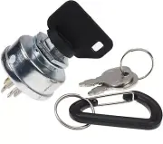 Ignition Key Switch for Hustler Big Dog Fits Super Z, Mini Z, Hydro Walk Behind