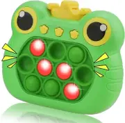 Kids Fidget Toy Game Push Pop Bubble Frog Handheld Sensory Puzzle Stress Relief