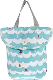 Toddmomy Diaper Organizing Pouch Portable Handheld Storage Bag for Wet Dry Diapers Lightweight Durable Material for Travel Shopping Camping