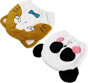 2pcs Embroidered Patch Dry Hair Bath Wipes Hats Braids Bonnet Sleep Bonnet Water Absorbent Caps Quick Dry Hat Quick Dry Towel Hair Drying Caps Shower Caps Bathing Caps Coral Fleece Generic