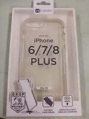 iHome IPhone 6/7/8 Plus Clear Phone Case NEW