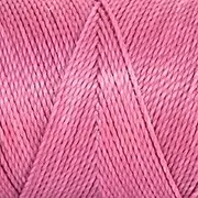 Linhasita Waxed 100% Polyester Twisted Waterproof Fray Resistant Macramé Cord Thread String Many Colors 180 yards/170m Spool, Friendship Bracelet, Imported from Brazil (962 Dusty Rose, 1mm)