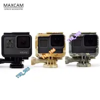 在飛比找蝦皮購物優惠-MAXCAM 適用gopro hero7/6/5迷彩邊框保護