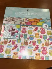 colorbok 8” x8” designer paper Hootenanny 29 sheets