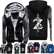 The Legend of Zelda triangle Hoodie Anime Outerwear Anime Graphic For Couple's Men's Women's Adults' Hot Stamping Casual Daily