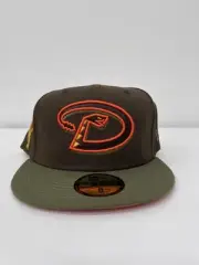 Arizona Diamondbacks New Era Inaugural Season Patch MLB Fitted Cap Hat Size 8