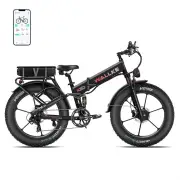 [EU Direct] WALLKE X3 PRO MAX Electric Bike 48V 22AH*2 Dual Batteries SamsungCell 750W*2 Dual Motors 26*4.0inch Tires 16