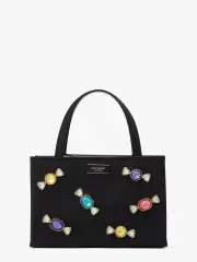 Sam Icon Candy Gem Embellished Nylon Small Tote