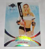 2014 Benchwarmer TIFFANY SELBY Hockey #12 Holofoil Variant/20 PLAYBOY Playmate