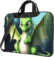 Laptop Bag for Women Men Computer Bag Laptop Briefcase Dragon Cute Laptop Shoulder Bag Work Bag for Travel Office