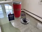 Limited Yeti Coca-Cola Coke Rambler 20 Oz Tumbler MagSlider LId Rare Sold out
