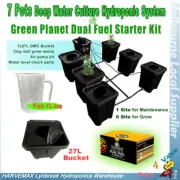 Green Planet Starter kit & 7 pots DWC Deep Water Culture System 27L