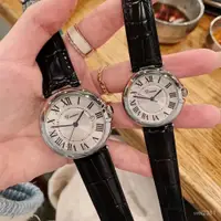 在飛比找蝦皮購物優惠-休閒百搭手錶 情侶錶 對錶簡約氣質 真皮時尚手錶 爆款男女錶