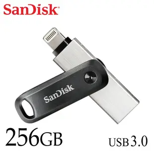 SANDISK iXpand Go 64G 128G 256G iPhone/iPad適用 儲存裝置 OTG 旋轉隨身碟