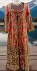 Top Brand Ladies Luxury Long Dress With Heavy Work Gown By Asim Jofa 44 Bust