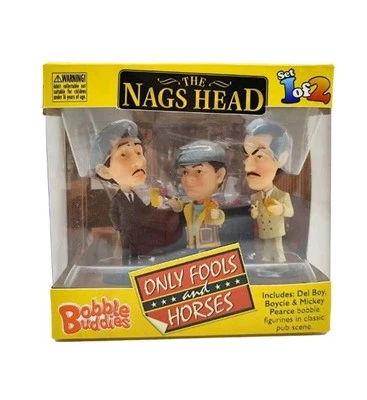 Only Fools and Horses Figures Nags Head 4pc Bobble Head Buddies Bobblehead Set 1