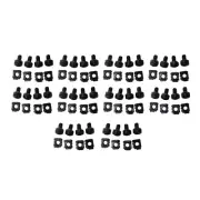 40-pk M6 Rack Screws Rack Mount Cage Nuts & Screws w/Washers