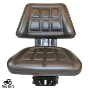 Black Trac Seats Tractor Suspension Seat Fits Massey Ferguson 283 290 294
