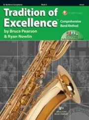 W63XR Tradition of Excellence Book 3 Baritone Saxophone NEW