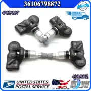 New 4pcs TPMS 6798872 TIRE PRESSURE SENSOR For BMW 2 3 4 5 6 7 Series X1 Z4 Mini (for: BMW)