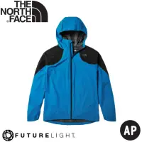 在飛比找momo購物網優惠-【The North Face】男 FL 防水外套《天空藍》