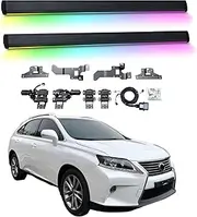 BJOHQ Electric Running Boards Compatible for Lexus RX350 2010-2015 with Light, SUV, Off-Road & Pickup Trucks - Retractable Truck Steps & Nerf Bars
