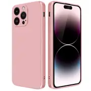 MCC iPhone 14 Pro Soft Liquid Silicone Shockproof Case Cover Apple 14Pro [Pink]