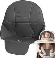 Baby High Chair, PU Leather High Chair Cushion, Breathable High Chair Pad | Baby High Chair Cushion Baby Dining Chair for Pegs Perego, Siesta Zero3, Baoneo, Kosmic Janés