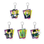 Mob Psycho 100 Kageyama Shigeo Arataka Acrylic Keychain Key Ring Race Straps