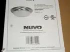 NUVO 60-3202 14 INCH TWIST & LOCK DOME BRUSHED NICKEL CEILING LIGHT