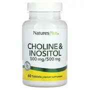 NaturesPlus, Choline & Inositol, 60 Tablets