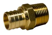 XFITTING 25 Pcs. 3/4" Pex x 1/2" Male Adapter, 3/4" Pex x 1/2" MIP Adapter