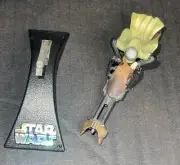 Hasbro Star Wars titanium series Luke on speeder bike