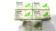 Veeda Tampons Applicator Free 100% Cotton Regular New 32x 5 Boxes (160)