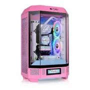 Thermaltake The Tower 300 Tempered Glass Micro-ATX Case - Bubble Pink [CA-1Y4-00SAWN-00]