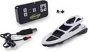 Carson 500108057 Nano Racer Yacht 2.4 GHz Remote Controlled Boat, RC Boat, Remote Controlled Boat for Children and Adults, Includes Remote Control