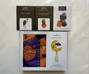 2023 Hallmark Halloween Tree Topper & Skirt - Set Of Four