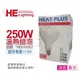 [喜萬年]紅外線HEAT PLUS 250W 110V E27 加熱 溫熱燈泡 人體 保溫燈泡 清面 HE070002