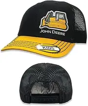 [John Deere] Construction Baseball Cap Hat 53084649Yw Headwear Yellow, Yellow, One Size