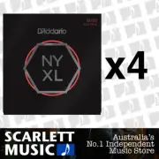 4x D'addario NYXL 10-52 Strings Light Top/Heavy Bottom NYXL1052 * FOUR PACKS *