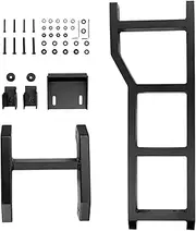 Car Rear Door Ladder Compatible For Suzuki Jimny 2019 2020 2021 2022 JB74 Aluminum Alloy Tailgate Ladder Accessories