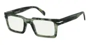 David Beckham DB 7126 6AK Men's Glasses Green Size 51 - Private Health Rebate - Blue Light Block Available