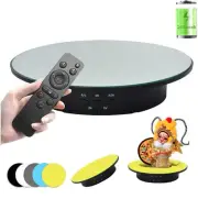 QINMAY 360 Degree Rotating Display Stand360 Degree Photography Turntable with R