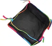 Toddmomy Stroller Bottom Organizer Bag Lightweight Storage Pouch for Bottles Diapers Items Easy to Install Stroller Storage for Parents