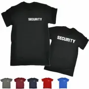 Security T-SHIRT bouncer doorman uniform nightclub fancy dress Gift Gifts