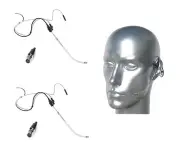 Set 2 pcs Headset Mic Extendible Left / Right Boom for AKG Wireless_low profile